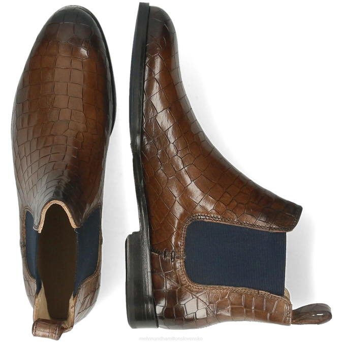 Melvin & Hamilton ženy Susan 10 B0T2801 členkové čižmy sivá