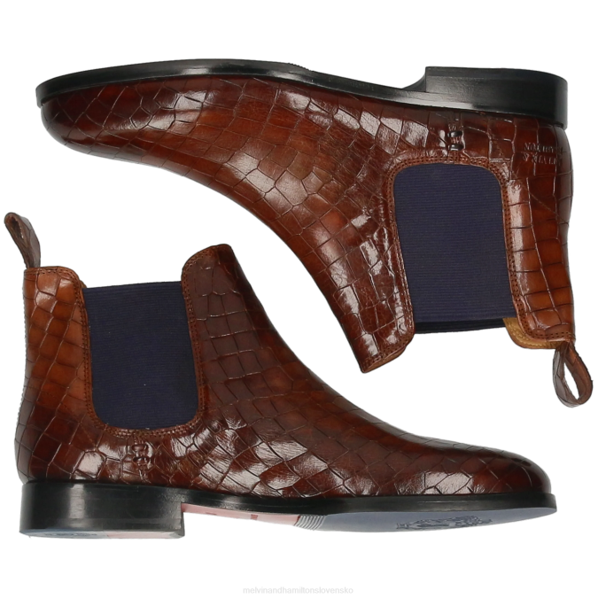 Melvin & Hamilton ženy Susan 10 B0T2900 členkové čižmy hnedá