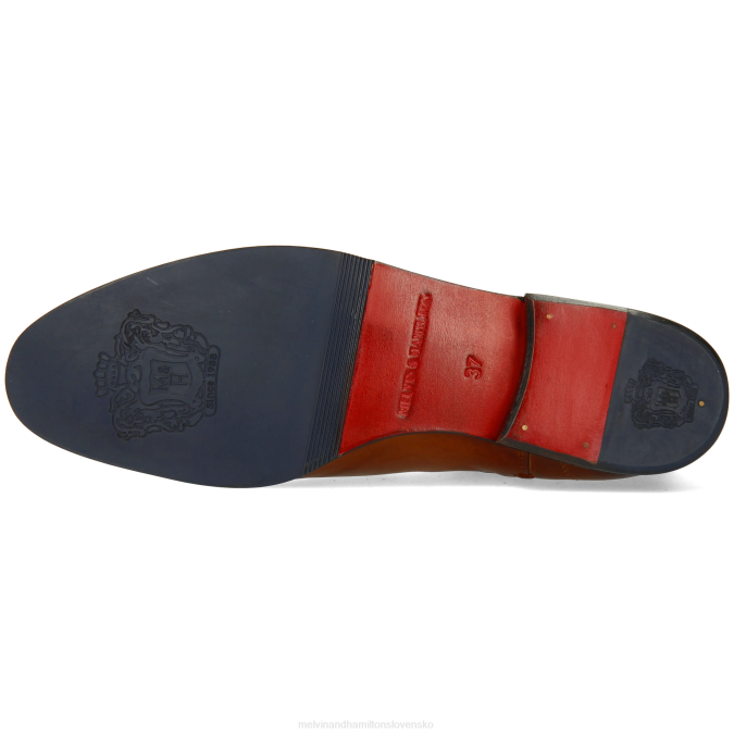 Melvin & Hamilton ženy Susan 10 B0T2942 členkové čižmy hnedá