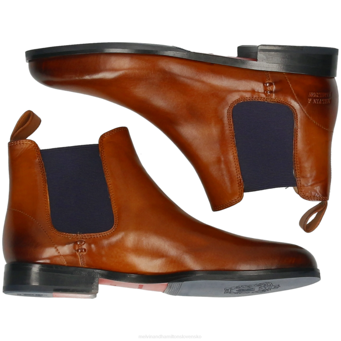 Melvin & Hamilton ženy Susan 10 B0T2942 členkové čižmy hnedá