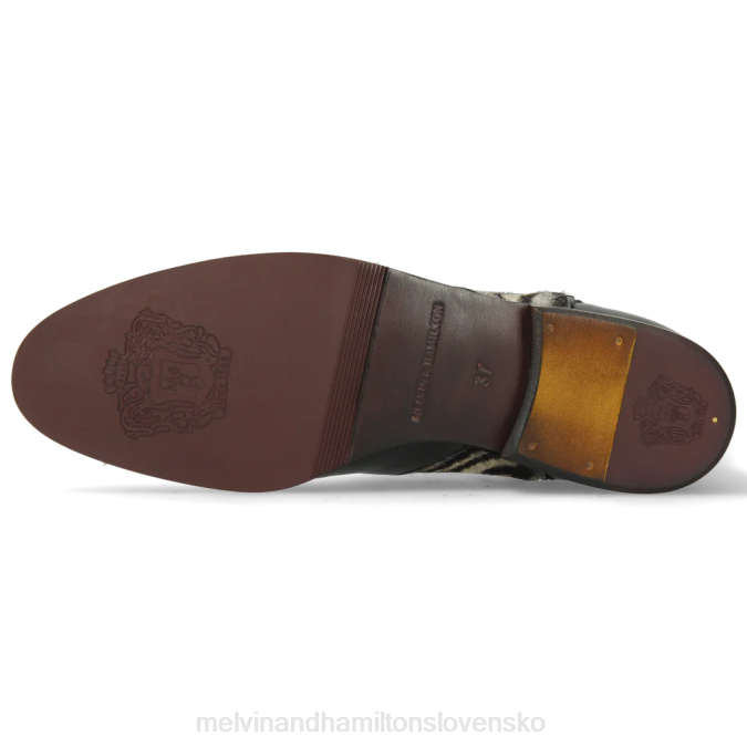 Melvin & Hamilton ženy Zuzana 34 B0T21110 členkové čižmy čierna