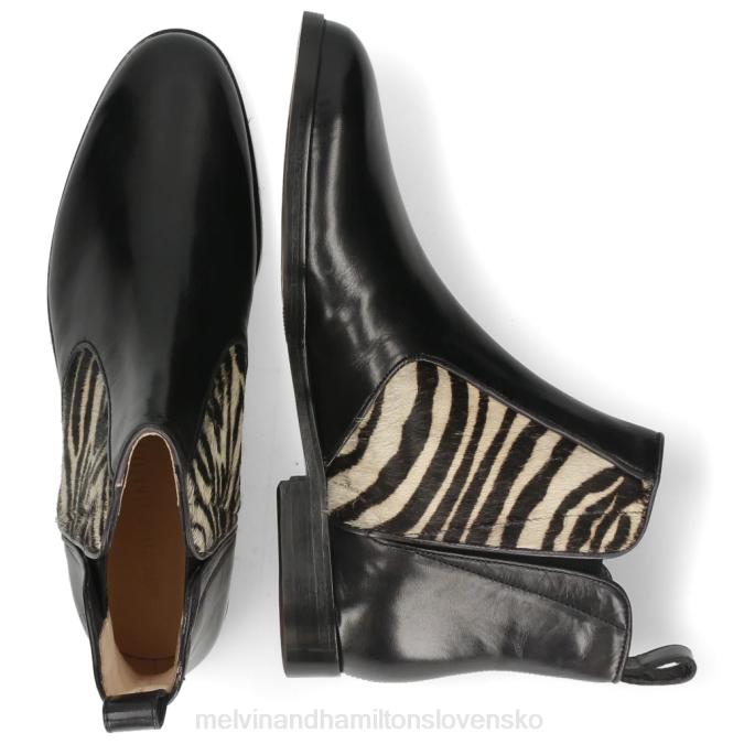 Melvin & Hamilton ženy Zuzana 34 B0T21110 členkové čižmy čierna