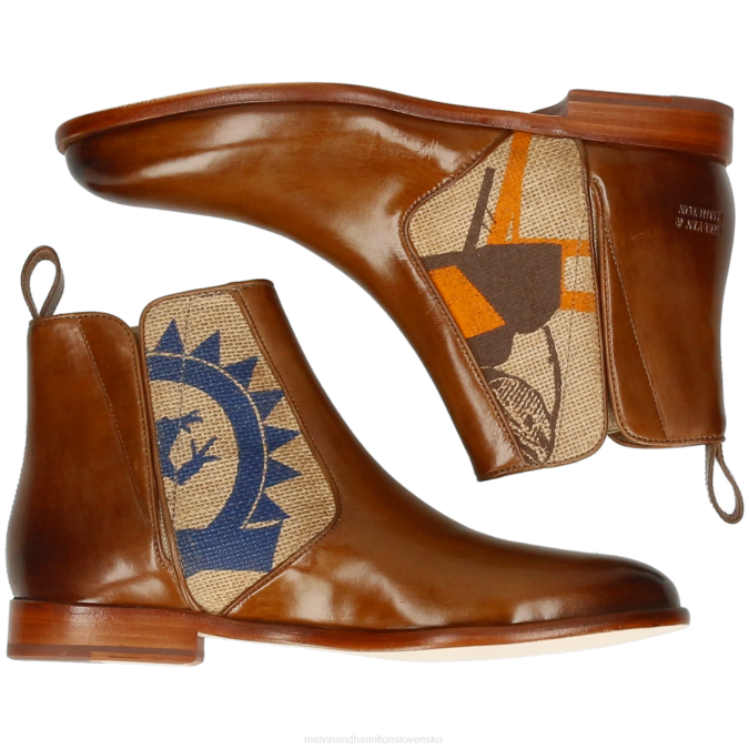 Melvin & Hamilton ženy Zuzana 34 B0T2851 členkové čižmy hnedá