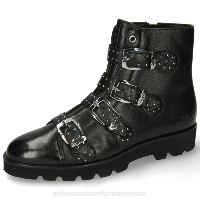 Melvin & Hamilton ženy Zuzana 44 B0T21051 členkové čižmy čierna