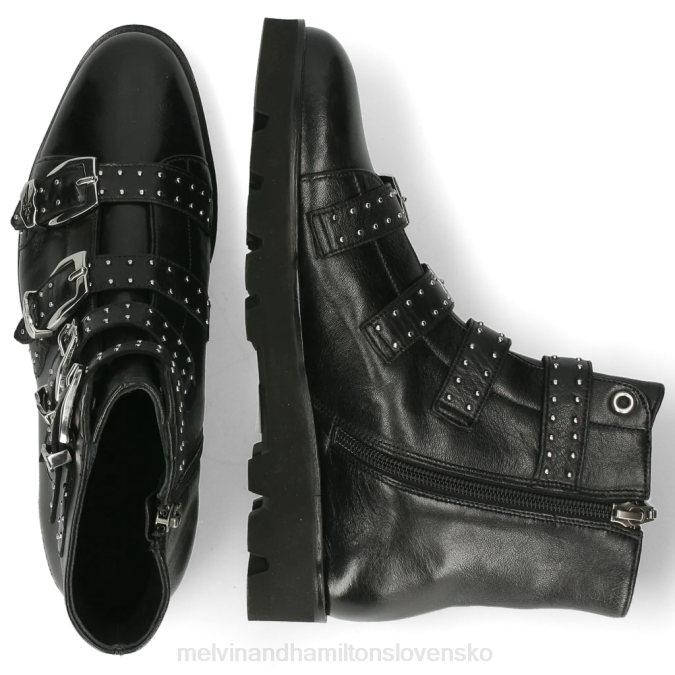 Melvin & Hamilton ženy Zuzana 44 B0T21051 členkové čižmy čierna