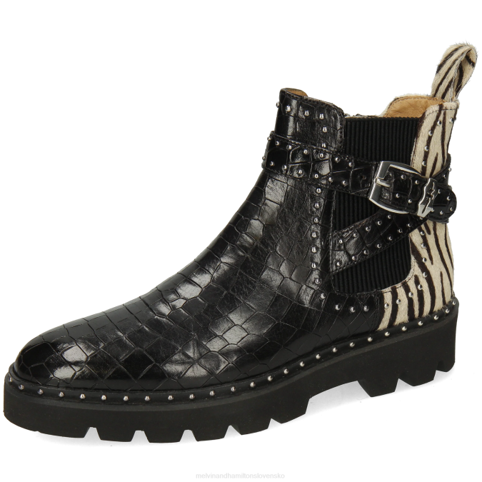 Melvin & Hamilton ženy Zuzana 68 B0T2928 členkové čižmy čierna