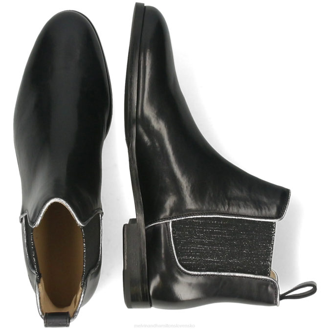 Melvin & Hamilton ženy Zuzana 70 B0T2800 členkové čižmy čierna