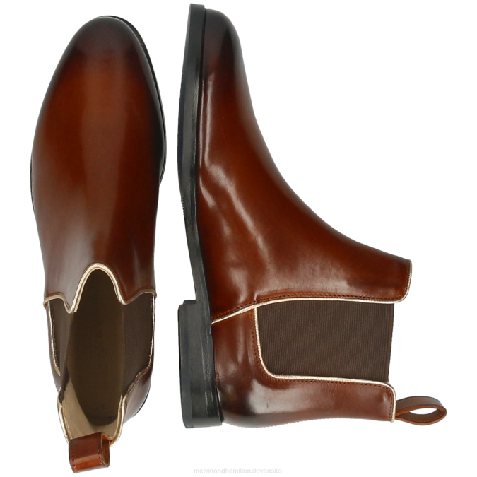 Melvin & Hamilton ženy Zuzana 70 B0T2817 členkové čižmy hnedá