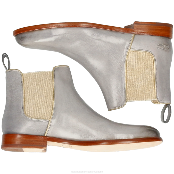 Melvin & Hamilton ženy Zuzana 70 B0T2831 členkové čižmy sivá