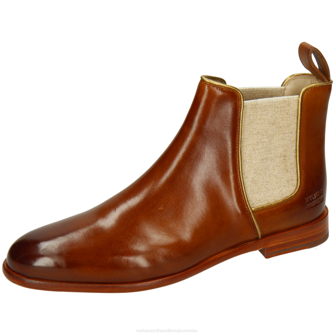 Melvin & Hamilton ženy Zuzana 70 B0T2871 členkové čižmy svetlo hnedá