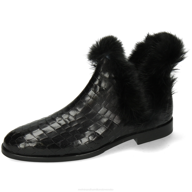 Melvin & Hamilton ženy Zuzana 92 B0T21093 členkové čižmy čierna