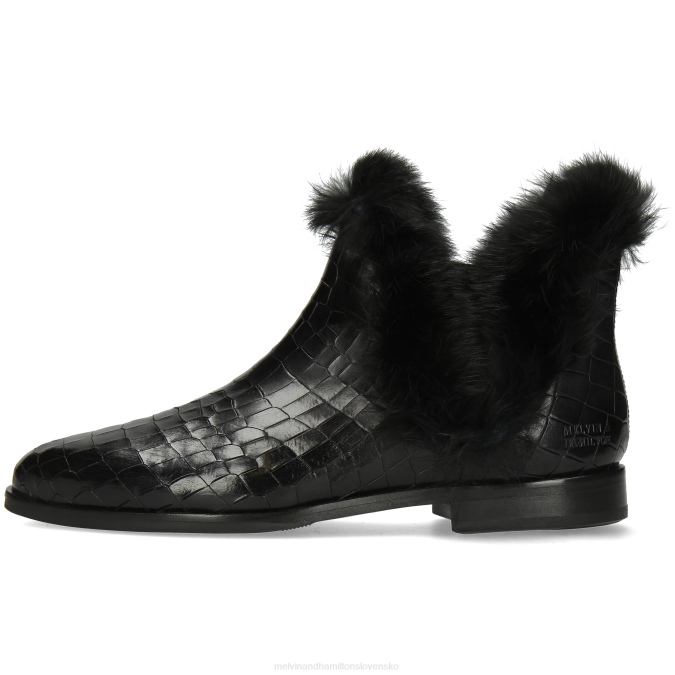 Melvin & Hamilton ženy Zuzana 92 B0T21093 členkové čižmy čierna