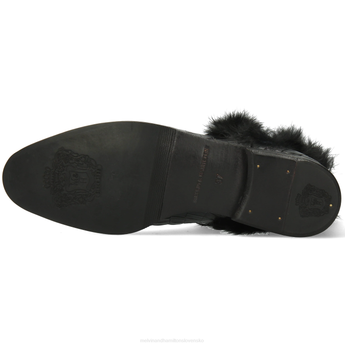 Melvin & Hamilton ženy Zuzana 92 B0T21093 členkové čižmy čierna