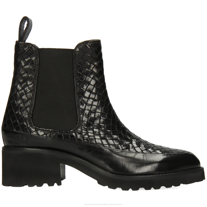 Melvin & Hamilton ženy abigail 1 B0T2924 členkové čižmy čierna
