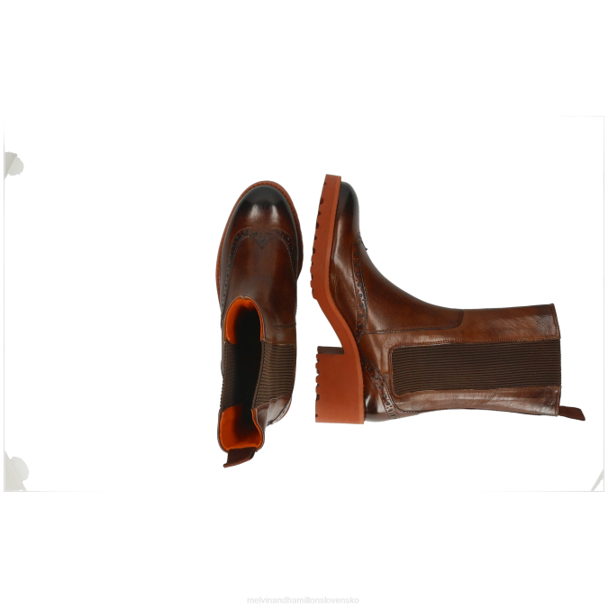 Melvin & Hamilton ženy abigail 2 B0T2927 členkové čižmy hnedá