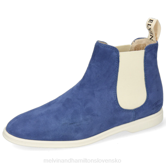 Melvin & Hamilton ženy adley 2 B0T21131 členkové čižmy Modrá