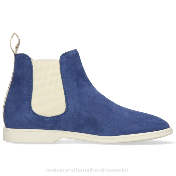 Melvin & Hamilton ženy adley 2 B0T21131 členkové čižmy Modrá