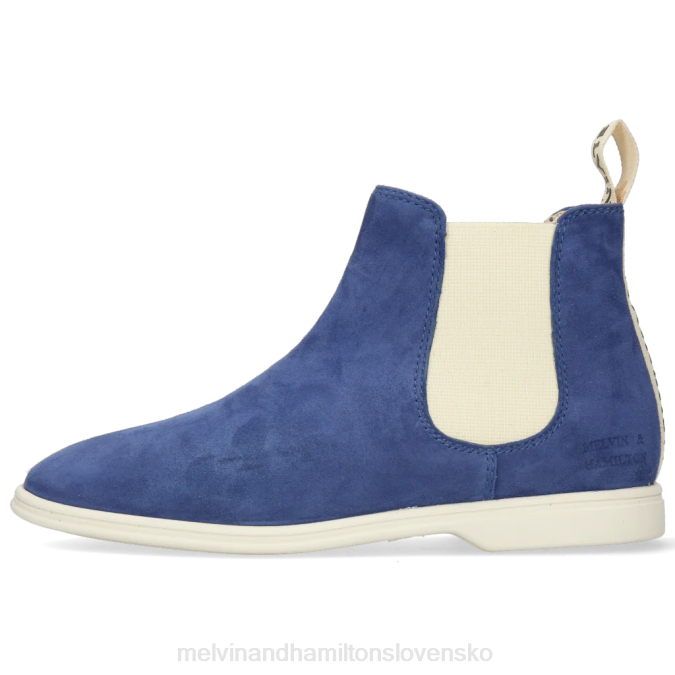 Melvin & Hamilton ženy adley 2 B0T21131 členkové čižmy Modrá