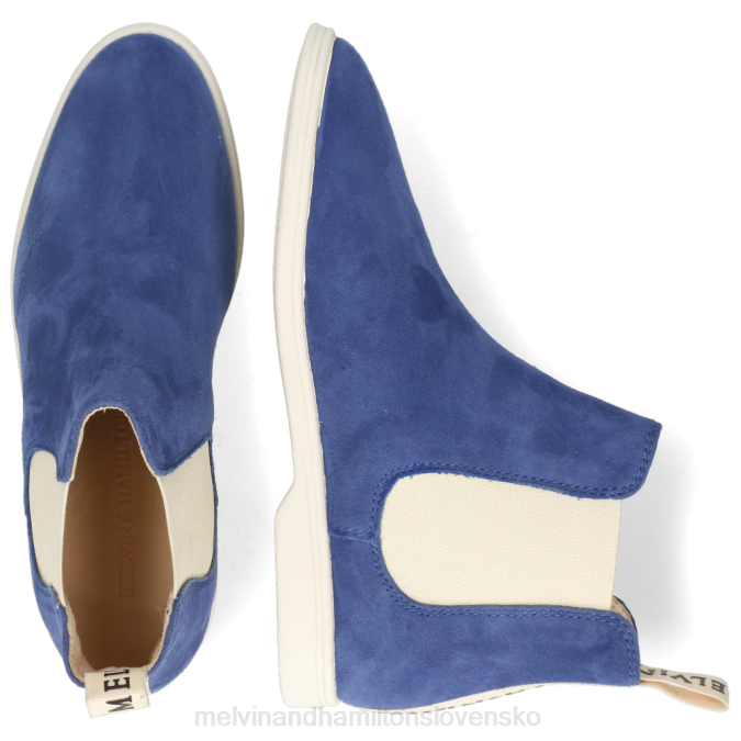 Melvin & Hamilton ženy adley 2 B0T21131 členkové čižmy Modrá