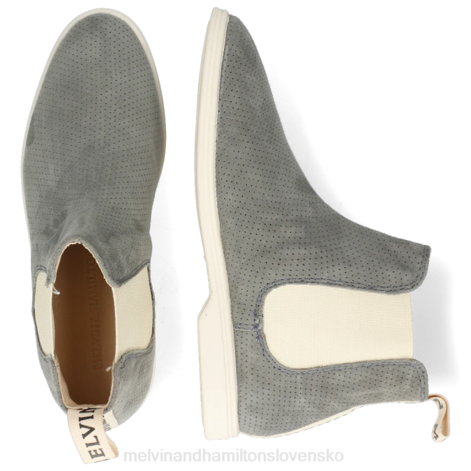 Melvin & Hamilton ženy adley 2 B0T21135 členkové čižmy sivá