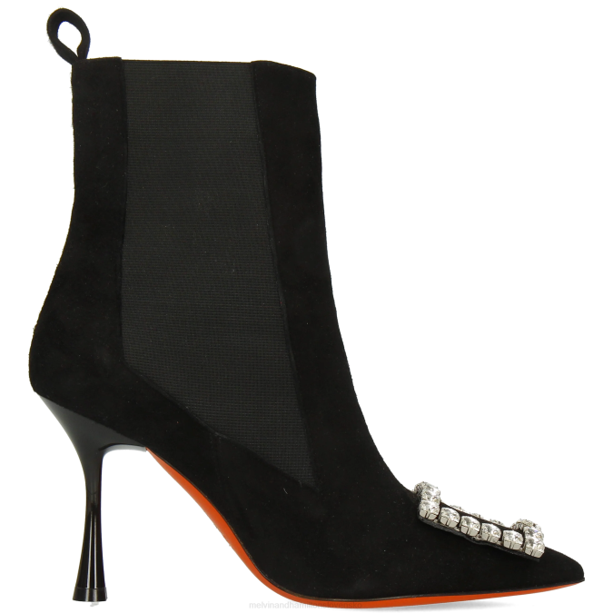 Melvin & Hamilton ženy alena 5 B0T2811 členkové čižmy čierna