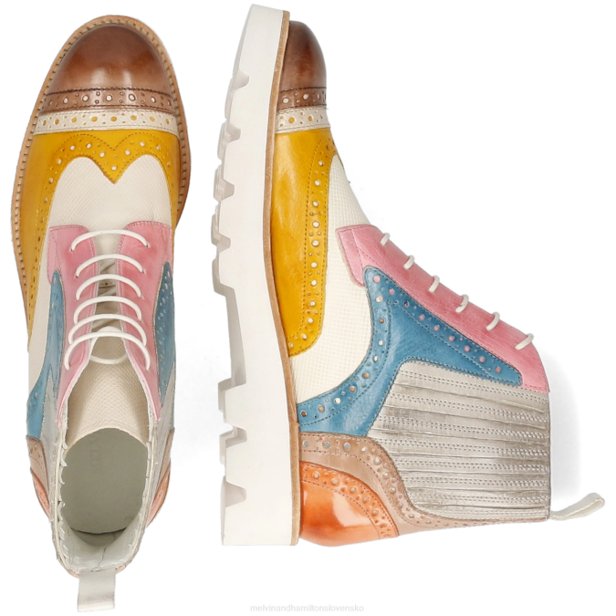 Melvin & Hamilton ženy amelie 17 B0T21052 členkové čižmy multi