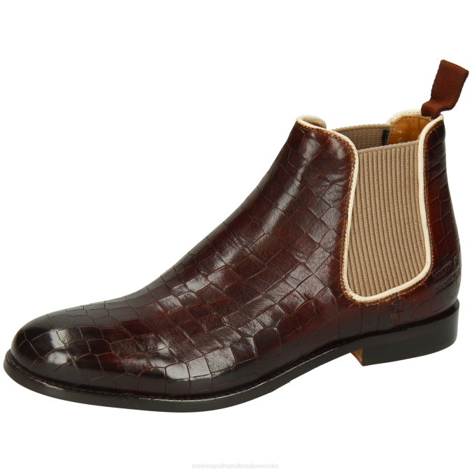 Melvin & Hamilton ženy amelie 4 B0T2931 členkové čižmy hnedá