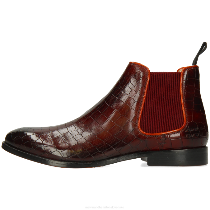 Melvin & Hamilton ženy amelie 4 B0T2967 členkové čižmy Fialová