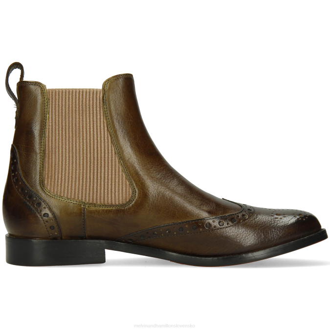 Melvin & Hamilton ženy amelie 5 B0T2919 členkové čižmy zelená