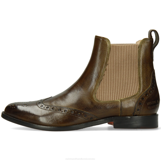 Melvin & Hamilton ženy amelie 5 B0T2919 členkové čižmy zelená