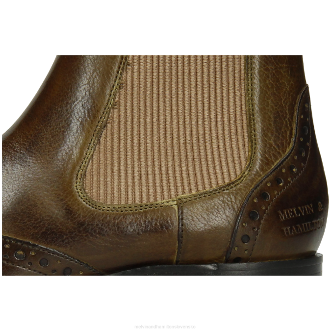 Melvin & Hamilton ženy amelie 5 B0T2919 členkové čižmy zelená