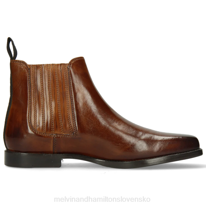 Melvin & Hamilton ženy bella 1 B0T21014 členkové čižmy hnedá