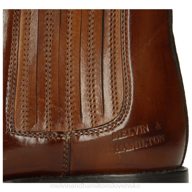 Melvin & Hamilton ženy bella 1 B0T21014 členkové čižmy hnedá