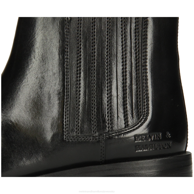 Melvin & Hamilton ženy bella 1 B0T2957 členkové čižmy čierna