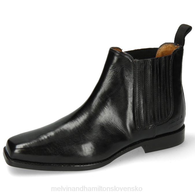 Melvin & Hamilton ženy bella 1 B0T2988 členkové čižmy čierna