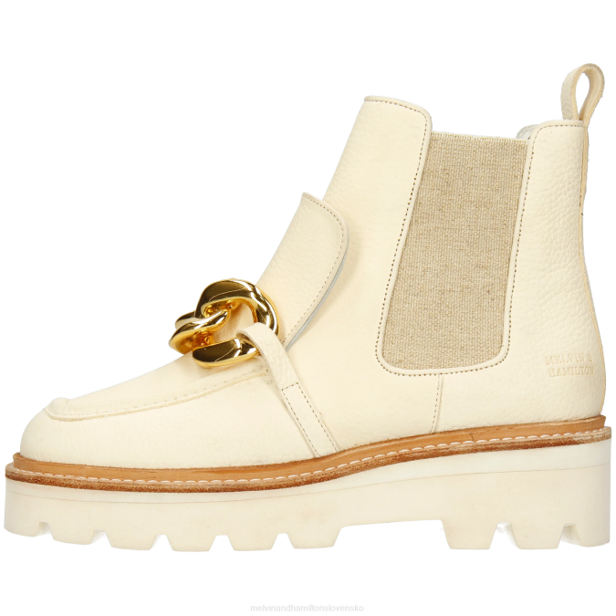 Melvin & Hamilton ženy cassy 1 B0T2797 členkové čižmy biely