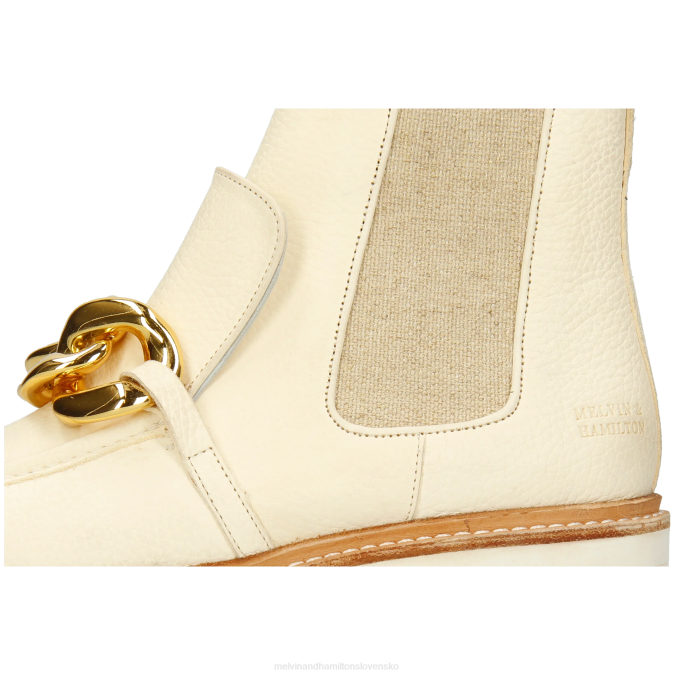 Melvin & Hamilton ženy cassy 1 B0T2797 členkové čižmy biely