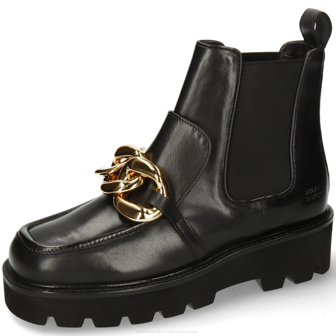 Melvin & Hamilton ženy cassy 1 B0T2866 členkové čižmy čierna