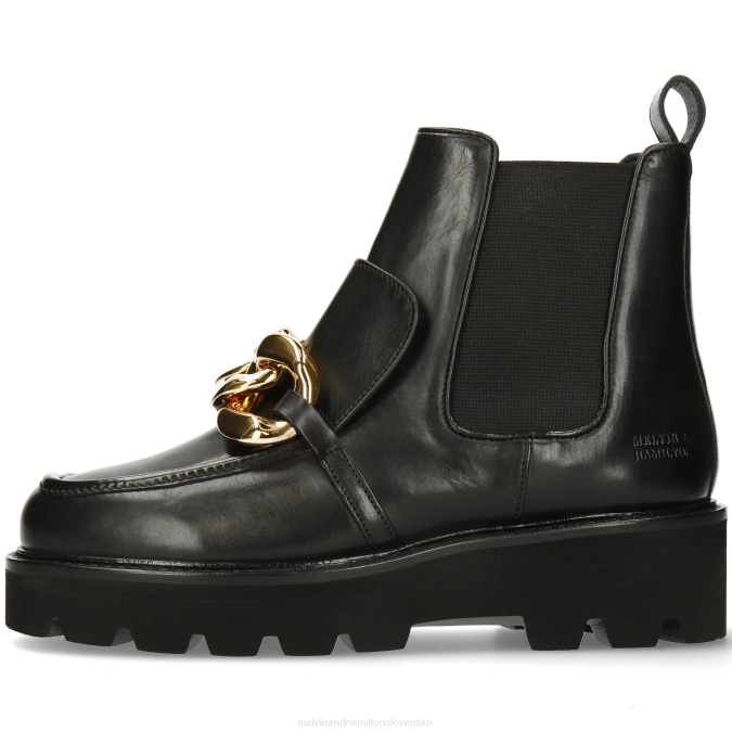 Melvin & Hamilton ženy cassy 1 B0T2866 členkové čižmy čierna