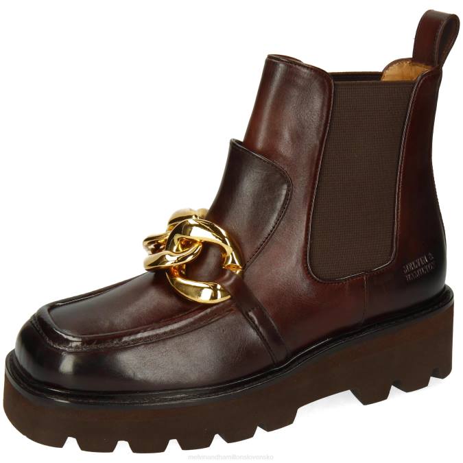 Melvin & Hamilton ženy cassy 1 B0T2921 členkové čižmy hnedá