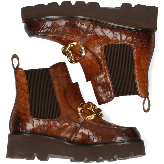 Melvin & Hamilton ženy cassy 1 B0T2965 členkové čižmy hnedá