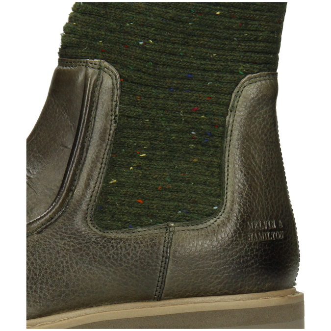 Melvin & Hamilton ženy cassy 3 B0T2915 členkové čižmy kaki
