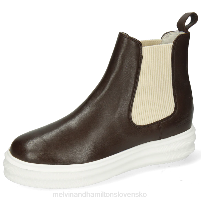 Melvin & Hamilton ženy fay 1 B0T21059 členkové čižmy hnedá