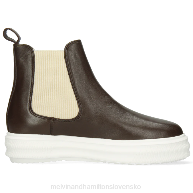 Melvin & Hamilton ženy fay 1 B0T21059 členkové čižmy hnedá