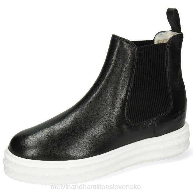 Melvin & Hamilton ženy fay 1 B0T21070 členkové čižmy čierna