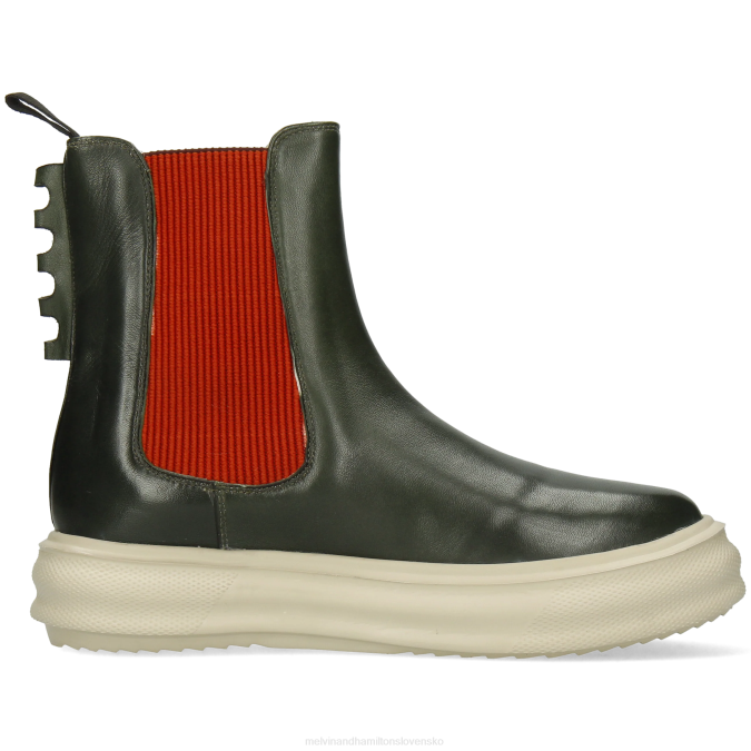 Melvin & Hamilton ženy fay 5 B0T21003 členkové čižmy zelená