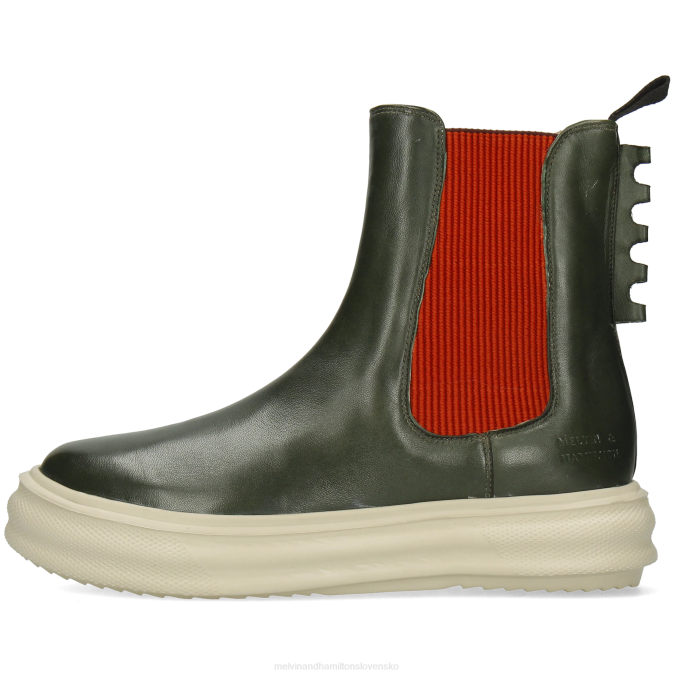 Melvin & Hamilton ženy fay 5 B0T21003 členkové čižmy zelená