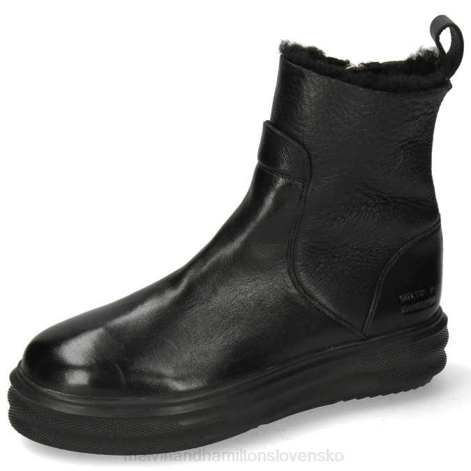 Melvin & Hamilton ženy fay 9 B0T21027 členkové čižmy čierna