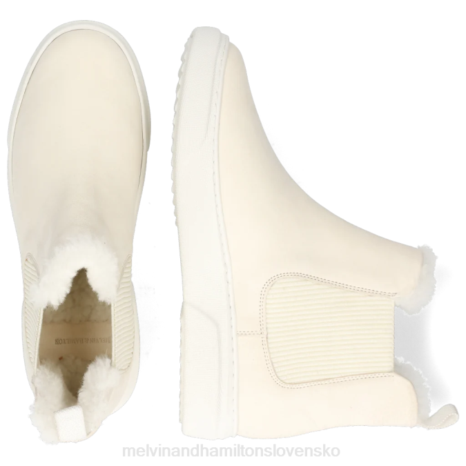 Melvin & Hamilton ženy hailey 2 B0T21050 členkové čižmy biely