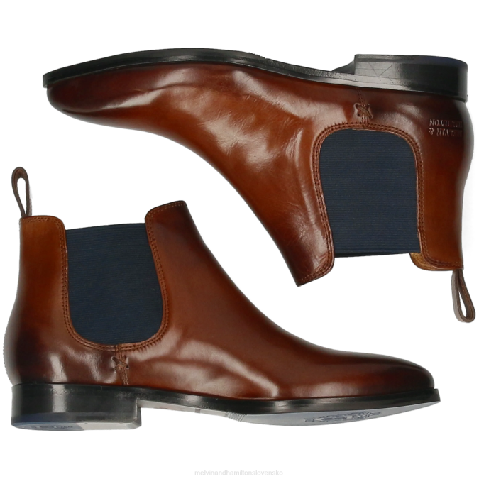 Melvin & Hamilton ženy jessy 1 B0T2948 členkové čižmy hnedá